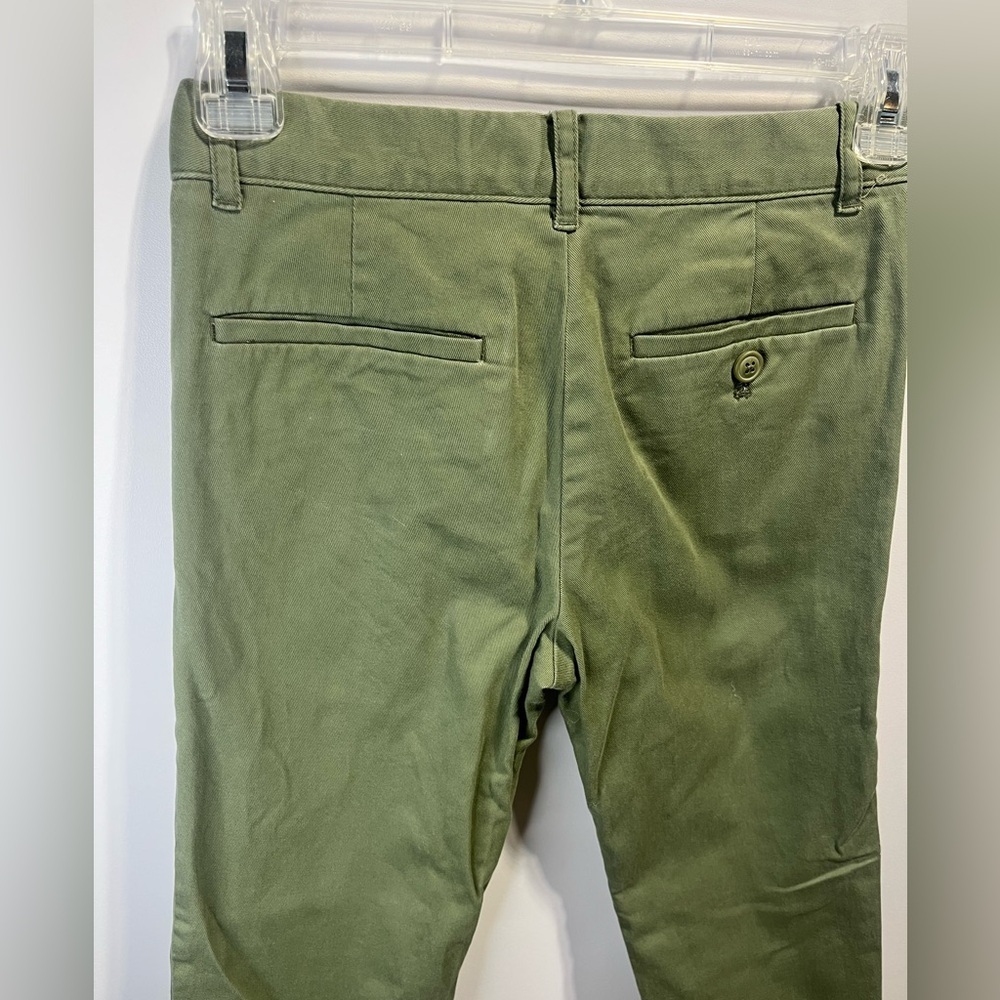 Crewcuts Boys 8 Green Casual Straight Leg Stretch fit Chino Pants - Picture 8 of 8
